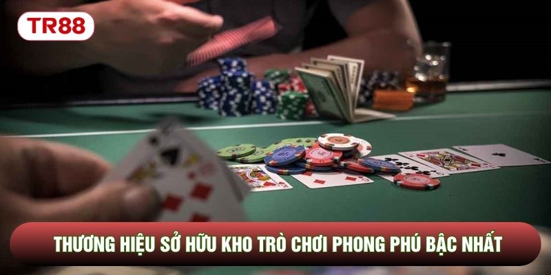 Thương hiệu sở hữu kho trò chơi phong phú bậc nhất Thương hiệu sở hữu kho trò chơi phong phú bậc nhất