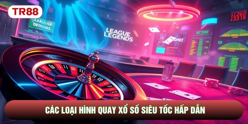Các loại hình quay xổ số siêu tốc hấp dẫn Các loại hình quay xổ số siêu tốc hấp dẫn